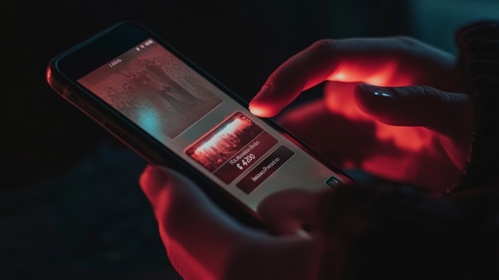 ScoutCard app scanning baseball card to check its value instantly