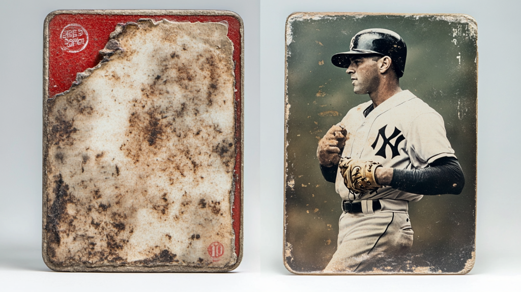 Raw vs graded sports card price comparison — condition dramatically affects value